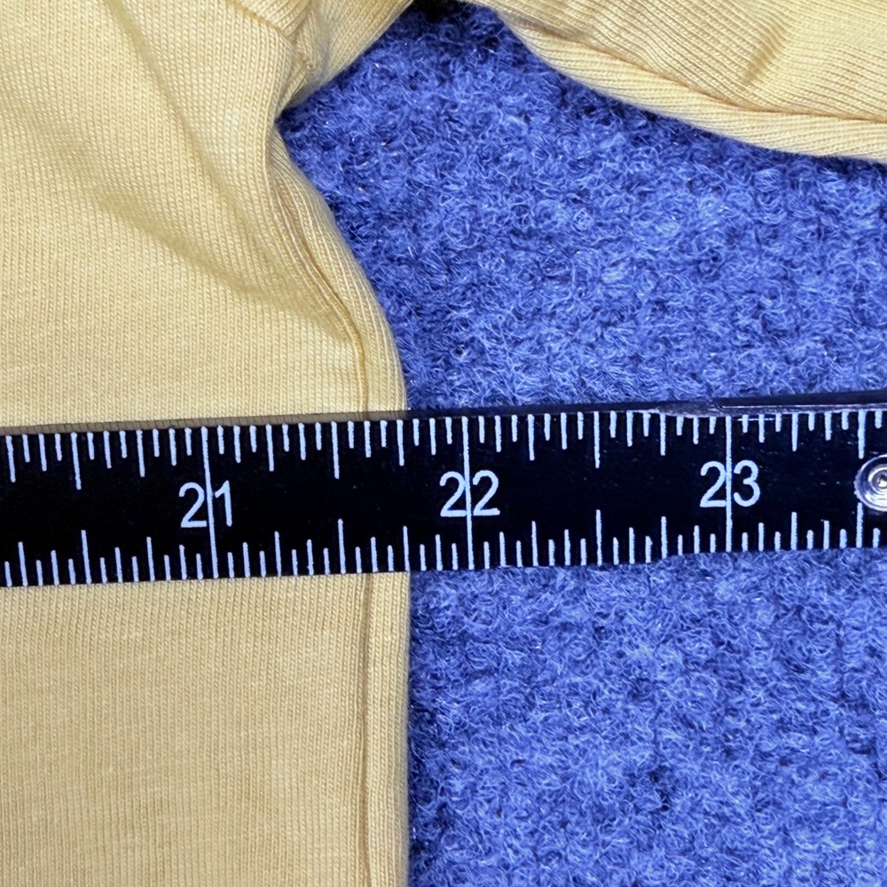 Only NY Bullfrog Graphic Long Sleeve T-Shirt Mens Med Yellow Cotton Streetwear - Picture 5 of 10